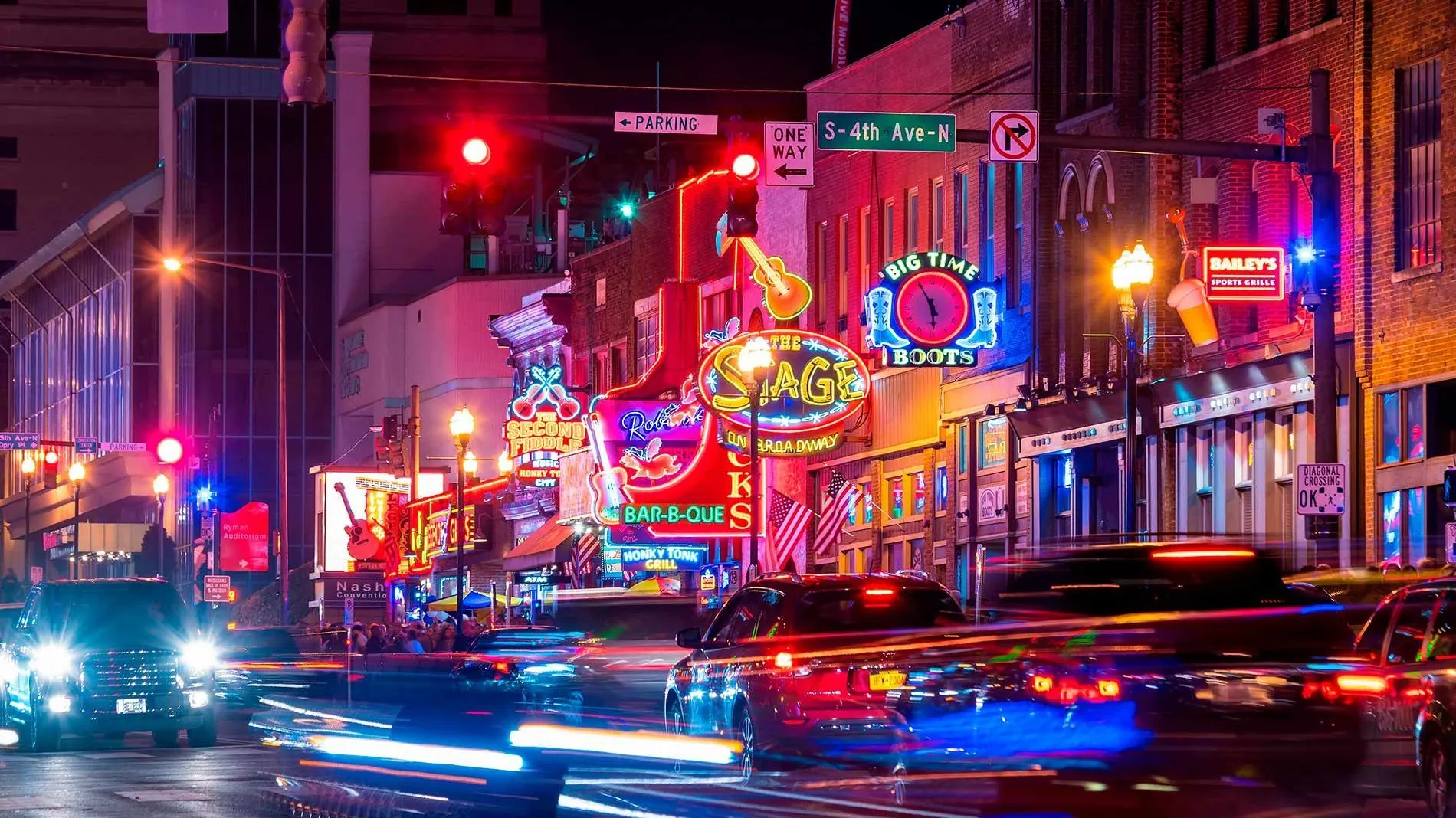 Neon on Lower Broadway